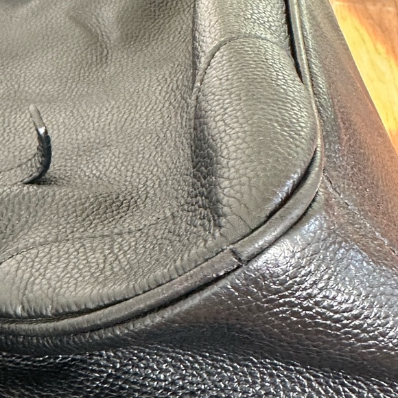 Prada Black Leather Tote Bag - Picture 8 of 10